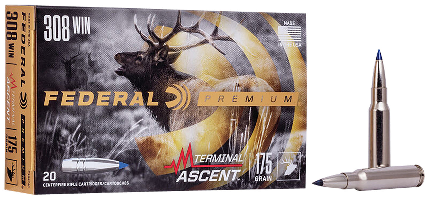 Federal Premium .308WIN 175gr Terminal Ascent - 20 Rounds