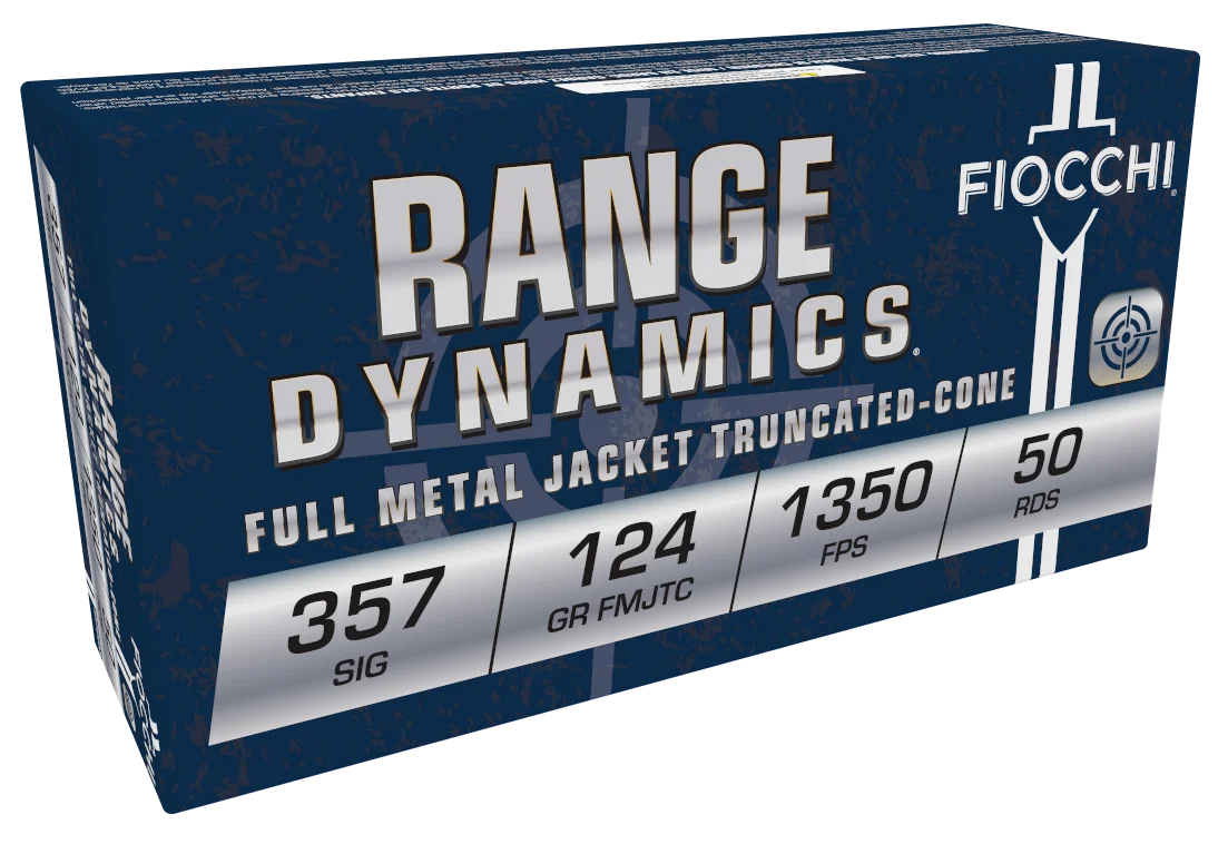 Fiocchi .357SIG 125gr FMJ - 50 Rounds