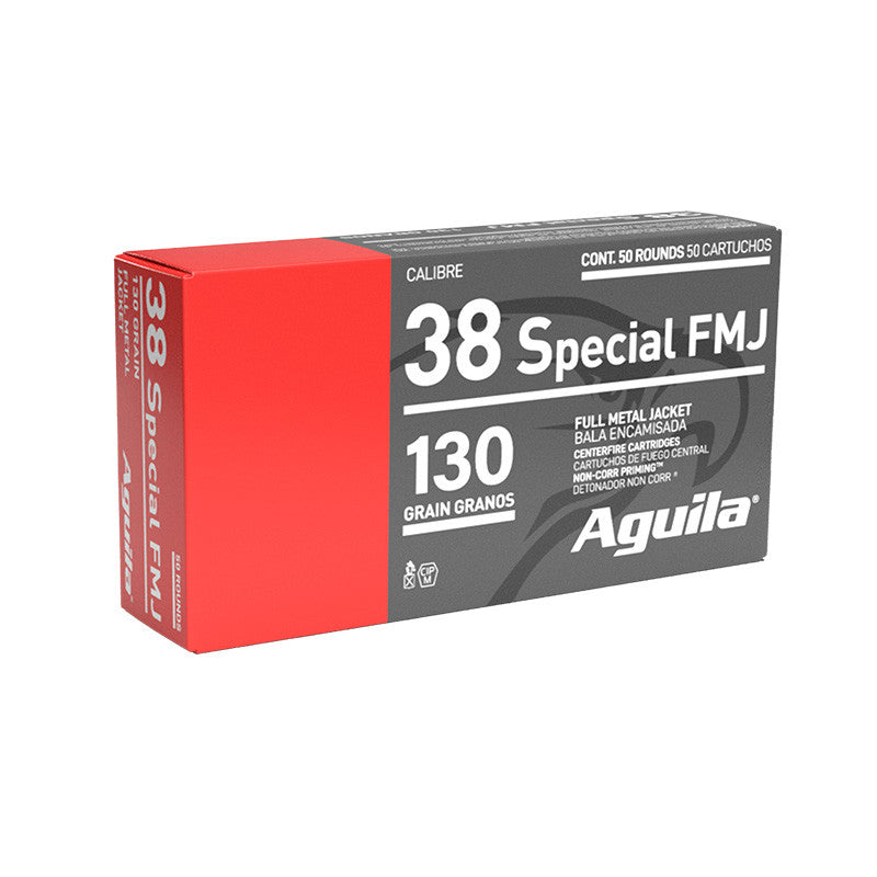 Aguila .38SPL 130gr FMJ - 50 Rounds