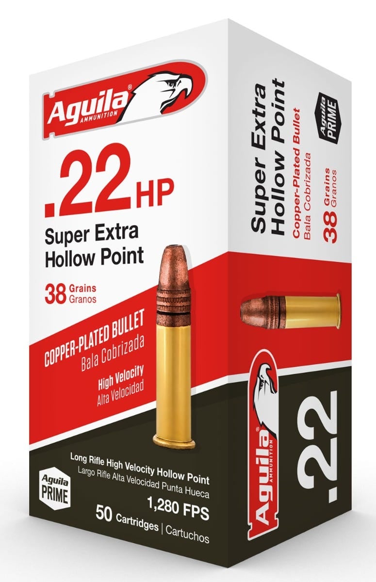 Aguila Super Extra .22LR H.P. - 50 Rounds