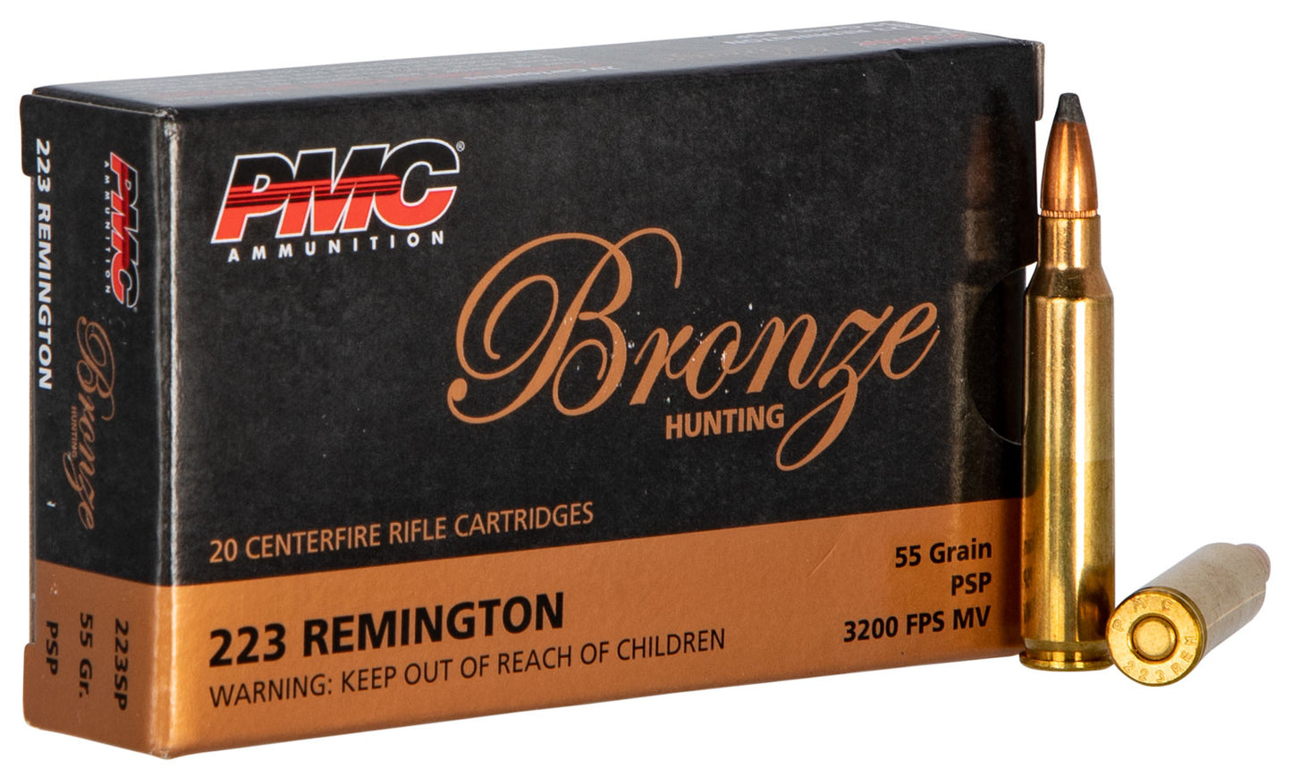 PMC Bronze .223REM 55gr FMJ - 20 Rounds
