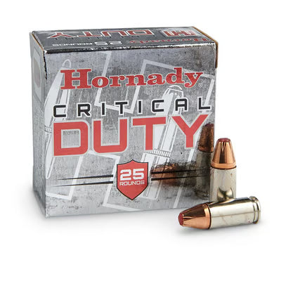 Hornady Critical Duty 9MM +P 135gr FlexLock H.P. - 20 Rounds