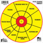 Pro-Shot Pistol Training Diagnostic 12" Impact Enhancement - 6 Targets