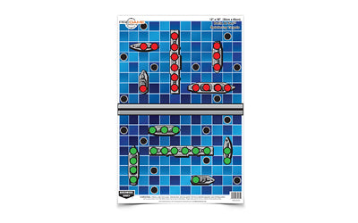 Birchwood Casey, Pregame Target, Battle at Sea, 12x18, 8 Targets