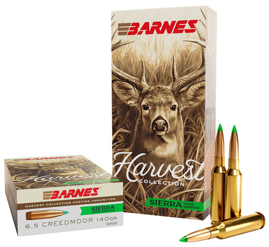 Barnes Harvest 6.5 Creedmoor 140gr Sierra Tipped GameKing - 20 Rounds