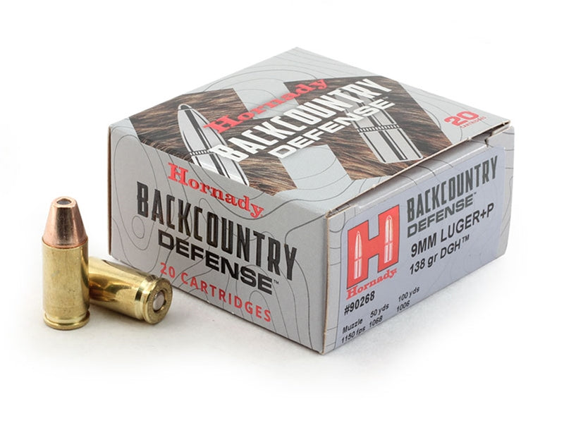 Hornady Backcountry 9MM H.P. - 25rds