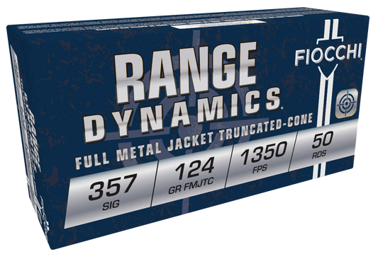 Fiocchi .357SIG 125gr FMJ - 50 Rounds