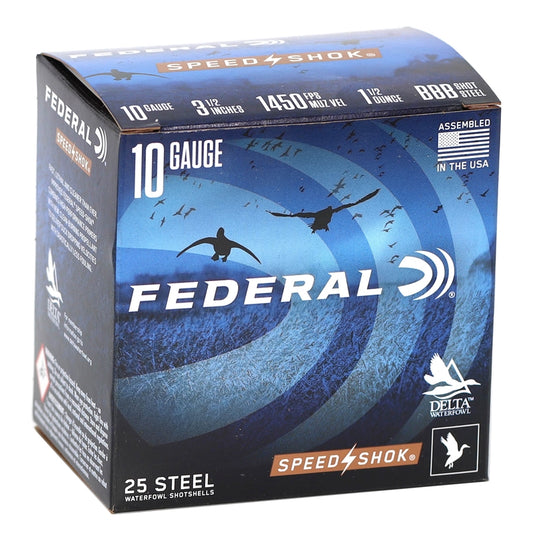 10GA Federal 3.5” BBB Shot - 25 Rounds