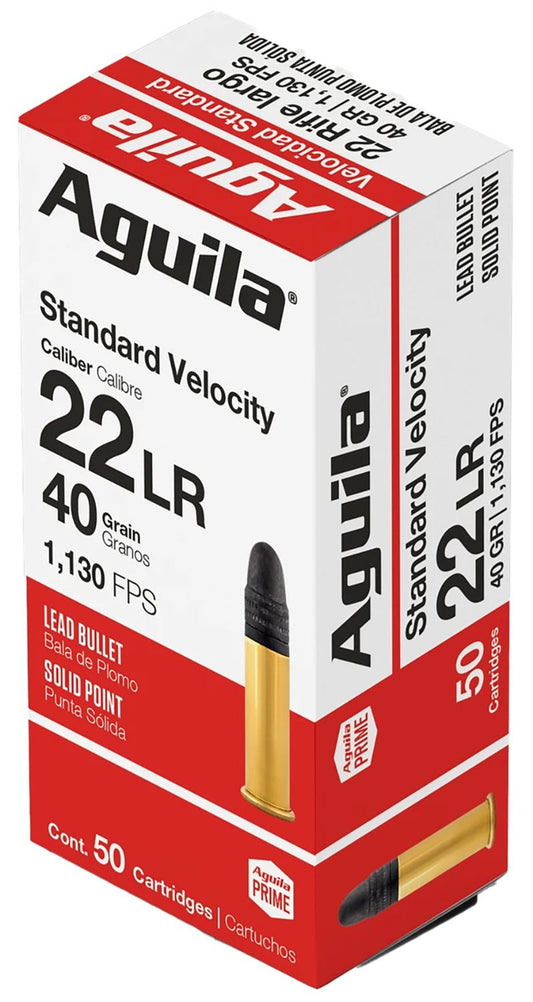Aguila Standard Velocity .22LR - 50 Rounds