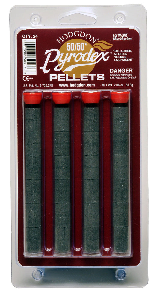 Hodgdon Muzzleloading Pyrodex 50/50 Pellets 50gr 24 Count