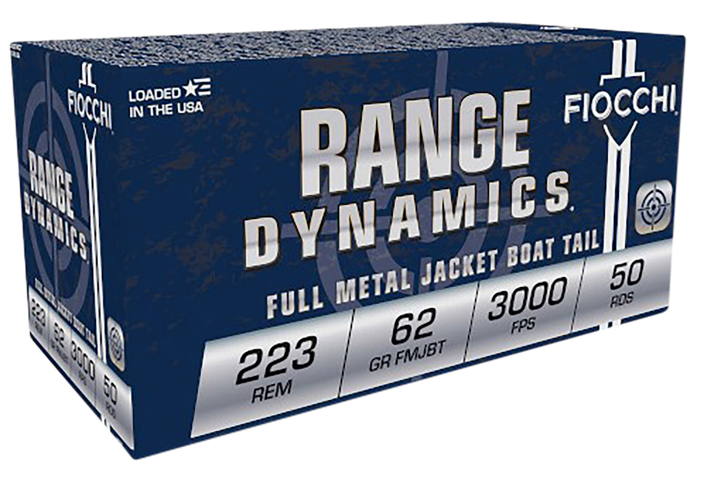 Fiocchi .223REM 62gr FMJ BT - 50 Rounds