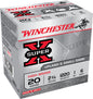 20GA Winchester High Brass 6 Shot - 25 Rounds