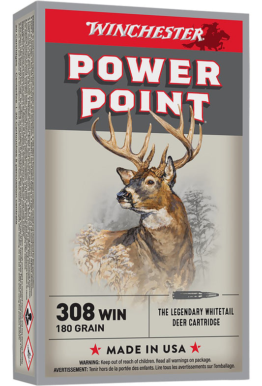 .308WIN Winchester 180gr Power Point - 20 Rounds