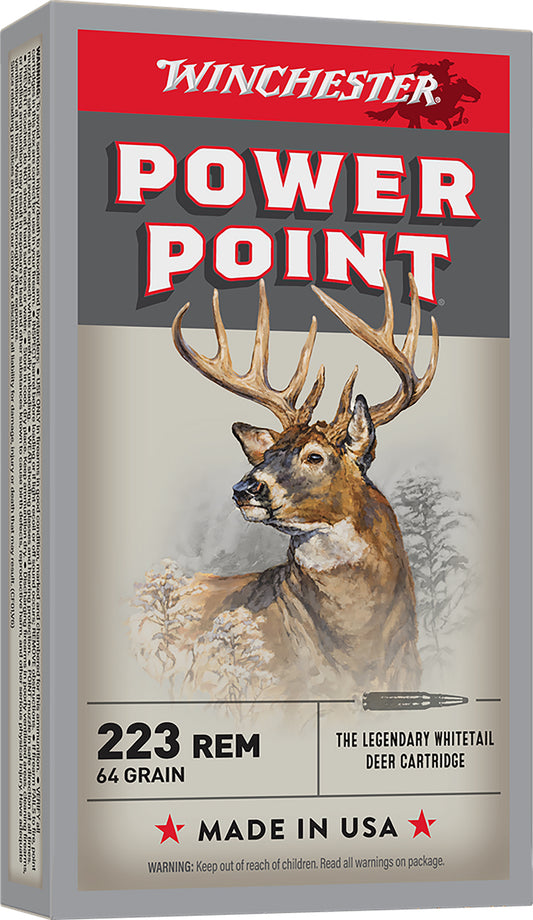 Winchester Power-Point .223REM 64gr SP - 20 Rounds