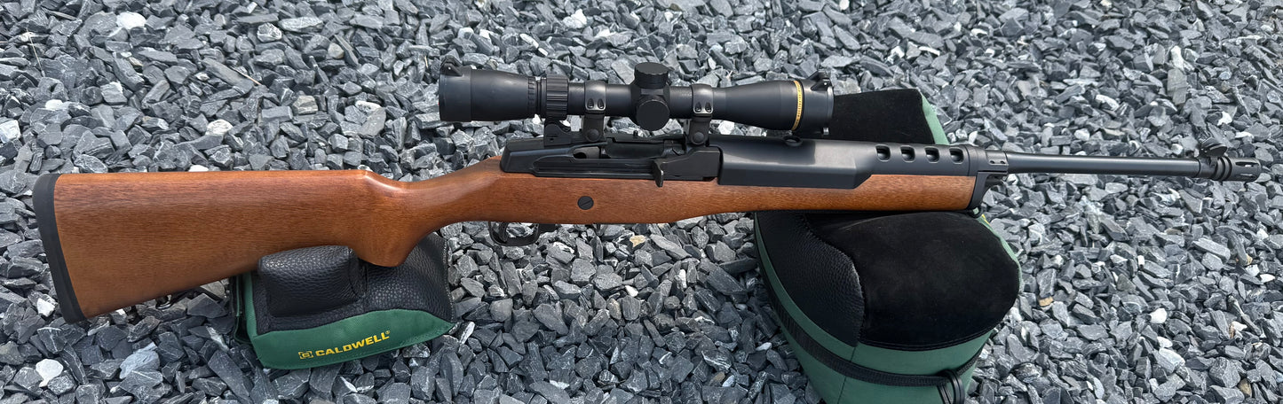 USED Ruger Mini-14 5.56NATO W/Leupold 2-7 VX-Freedom