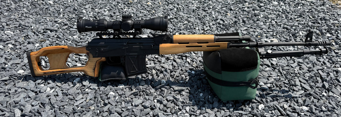 ROMARM/CUGIR PSL-54 7.62x54mmR W/Sig Sauer Whiskey4 3-12x44