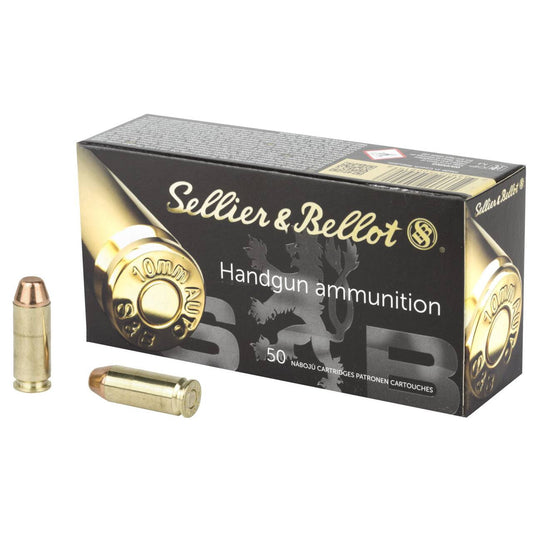 Sellier & Bellot 10MM 180gr FMJ - 50 Rounds