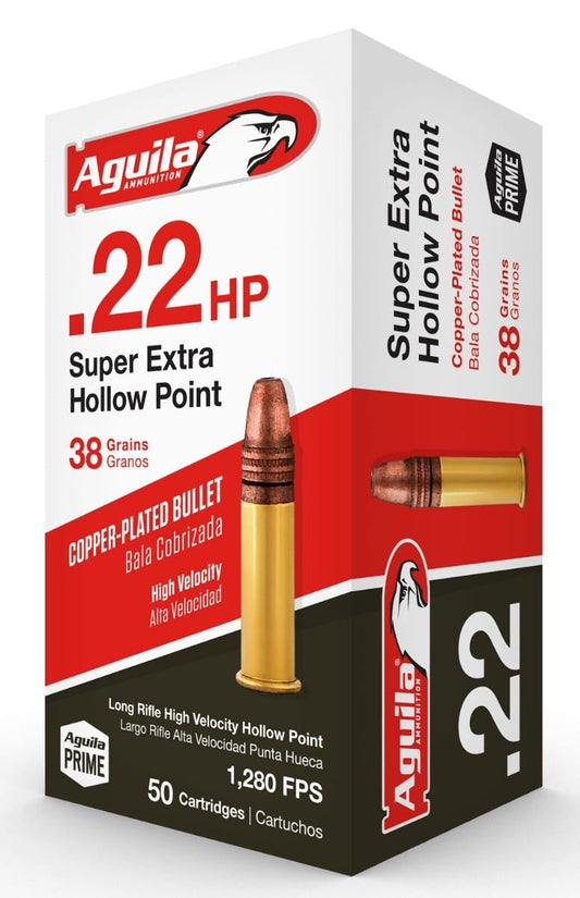 Aguila Super Extra .22LR H.P. - 50 Rounds
