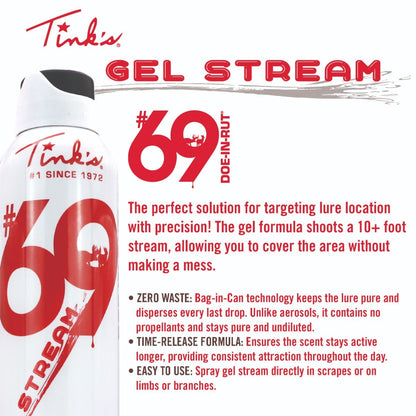 Tink's® #69 Doe-In-Rut® Hot Shot® Gel Stream - 5 oz.
