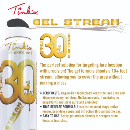 Tinks PEAK30 Premium Doe Estrus Gel - 5oz