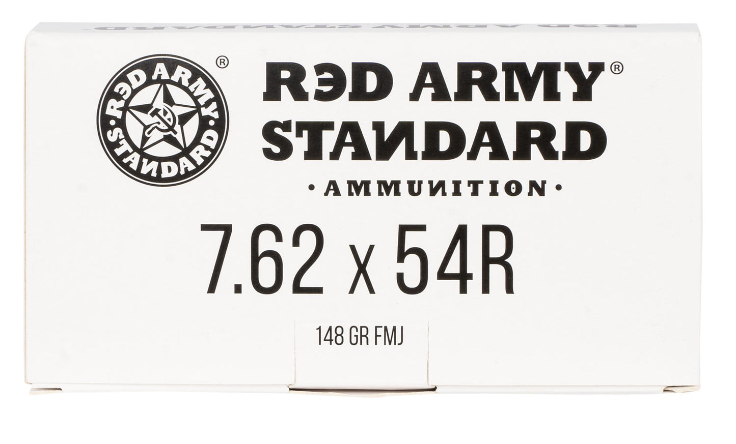 7.62x54R Red Army 148gr FMJ - 20 Rounds