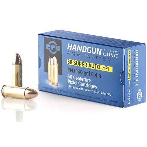 .38 Super - 50 Rounds