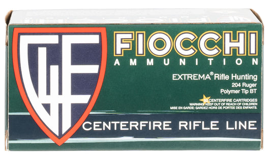 .204 RUGER Fiocchi 32gr V-Max - 50 Rounds