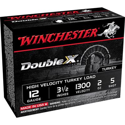 12GA Winchester Double X 3.5" 5 Shot - 10rds