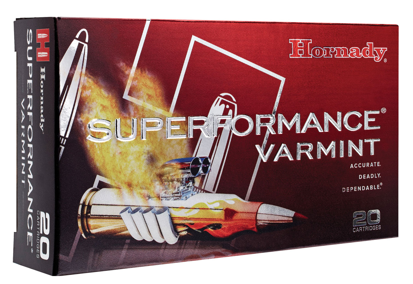 .204 RUGER Hornady Superformance VARMINT 40gr V-Max - 20 Rounds