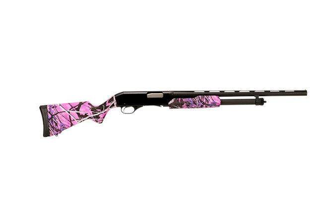 Stevens 320 Field Grade Compact Muddy Girl 20GA